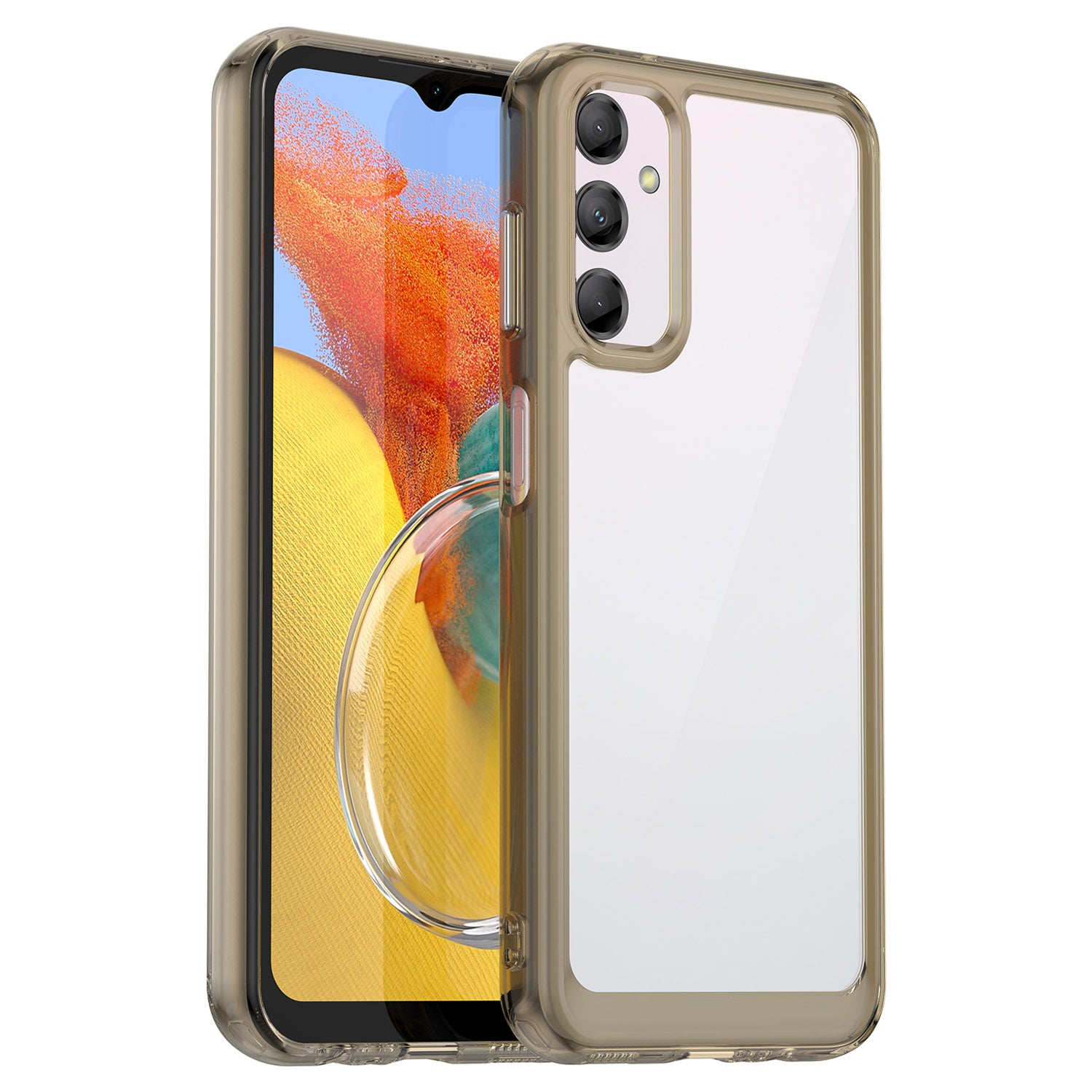 Pro Samsung Galaxy M14 5G TPU akrylové pouzdro na telefon odolné proti pádu, průhledný ochranný kryt telefonu Pro Samsung Galaxy M14 5G TPU akrylové pouzdro na telefon odolné proti pádu, průhledný ochranný kryt telefonu